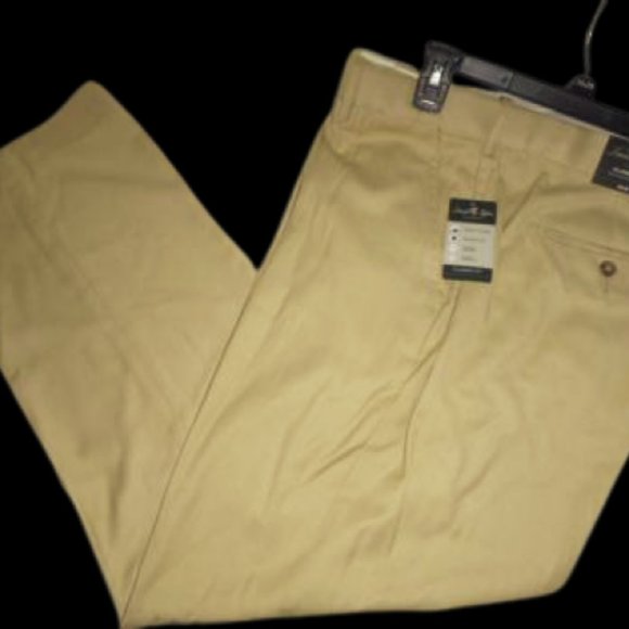 David Taylor Pants David Taylor Collection Perfect Pants Khaki